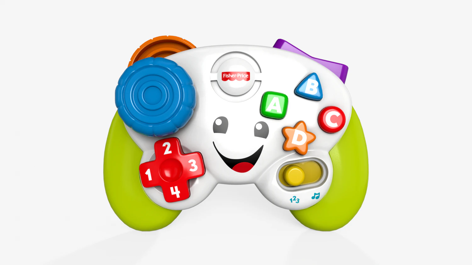 Fisher Price Game and Learn Controller 3D Model .c4d .max .obj .3ds .fbx .stl .blend