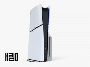 PS5 Slim Modello 3D