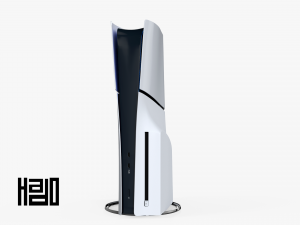 PS5 Slim Modello 3D