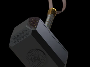 thors hammer 3D Model