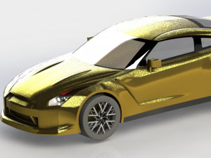 nissan gtr r35 Modelo 3D