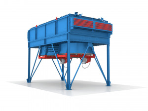 industrial belt-driven air cooler 3D Модель