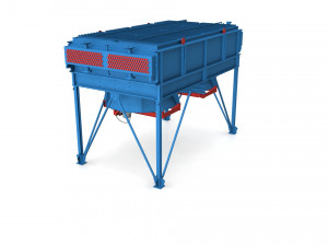 industrial belt-driven air cooler Modelo 3D