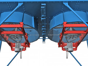 industrial belt-driven air cooler Modelo 3D