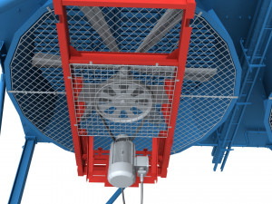 industrial belt-driven air cooler Modelo 3D