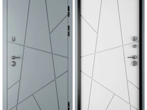 SET OF 35 ENTRANCE DOORS STALEKS 3D Model