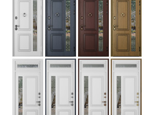 SET OF 35 ENTRANCE DOORS STALEKS 3D Модель