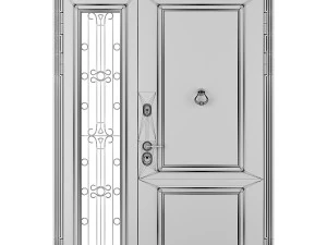 SET OF 35 ENTRANCE DOORS STALEKS 3D Model