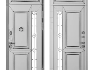 SET OF 35 ENTRANCE DOORS STALEKS 3D Model