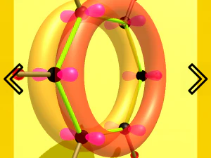 58 structures of complex molecules 3D Model