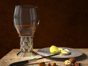 still life 3d max obj and pack light ies full 3D Model