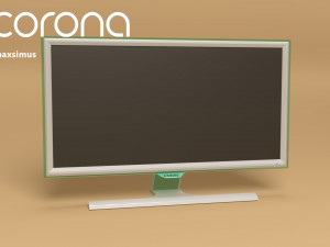 monitor samsung ls24e391hlo 3D Model