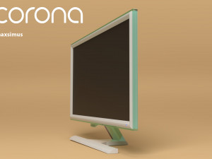 monitor samsung ls24e391hlo 3D Model