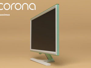 monitor samsung ls24e391hlo 3D Model