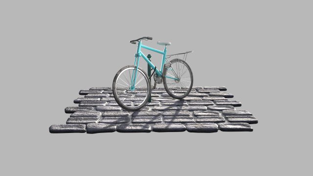 bicycle Modello 3D .c4d .max .obj .3ds .fbx .stl .blend