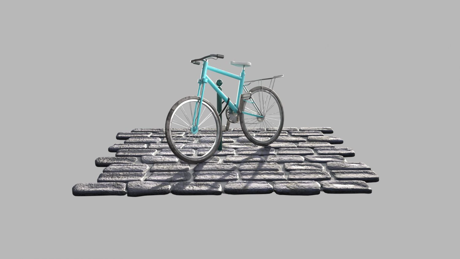 bicycle 3D Model .c4d .max .obj .3ds .fbx .stl .blend 