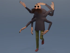 kamaji 3D Model
