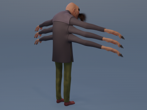 kamaji Model 3D