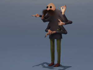 kamaji Model 3D