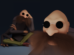 kamaji Modello 3D