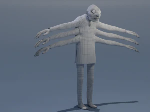 kamaji 3D Model