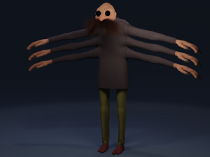 kamaji Model 3D