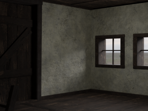 medieval mansion 3D मॉडल