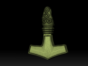 mjolnir 3D Print Model