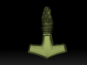 mjolnir 3D Print Model