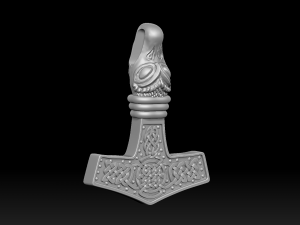 mjolnir 3D Print Model