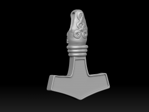 mjolnir 3D Print Model