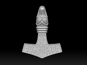 mjolnir 3D Print Model