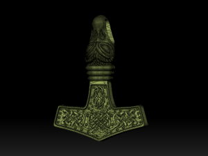 mjolnir 3D Print Model