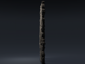 tlaltecuhtli statue 3D Model