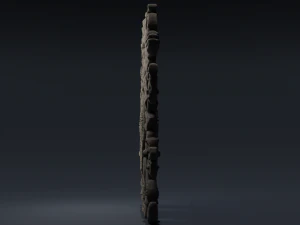 tlaltecuhtli statue 3D Model