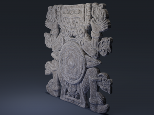 tlaltecuhtli statue 3D Model