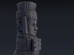colonne atlante Modèle 3D