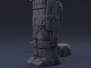 colonne atlante Modèle 3D