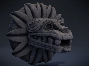 Quetzalcoatl - divindade asteca Modelo 3D