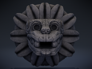 quetzalcoatl - aztec deity 3D Модель