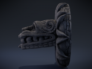 quetzalcoatl - aztec deity 3D Модель