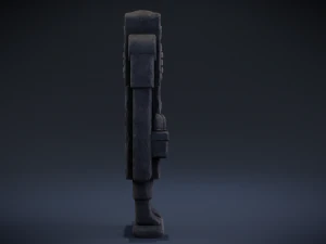 chicomecoatl - aztec deity 3D Model