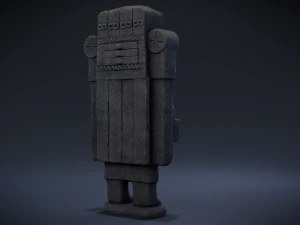 chicomecoatl - aztec deity 3D Model