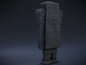 chicomecoatl - aztec deity 3D Model