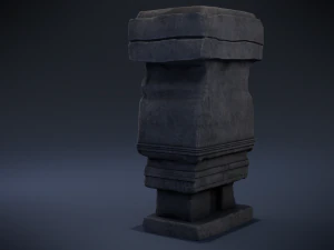chalchiuhtlicue - aztec deity 3D Model
