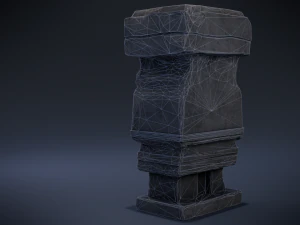chalchiuhtlicue - aztec deity 3D Model