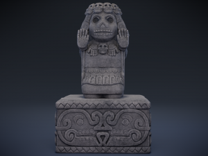 cihuateteo - aztec deity 3D Model