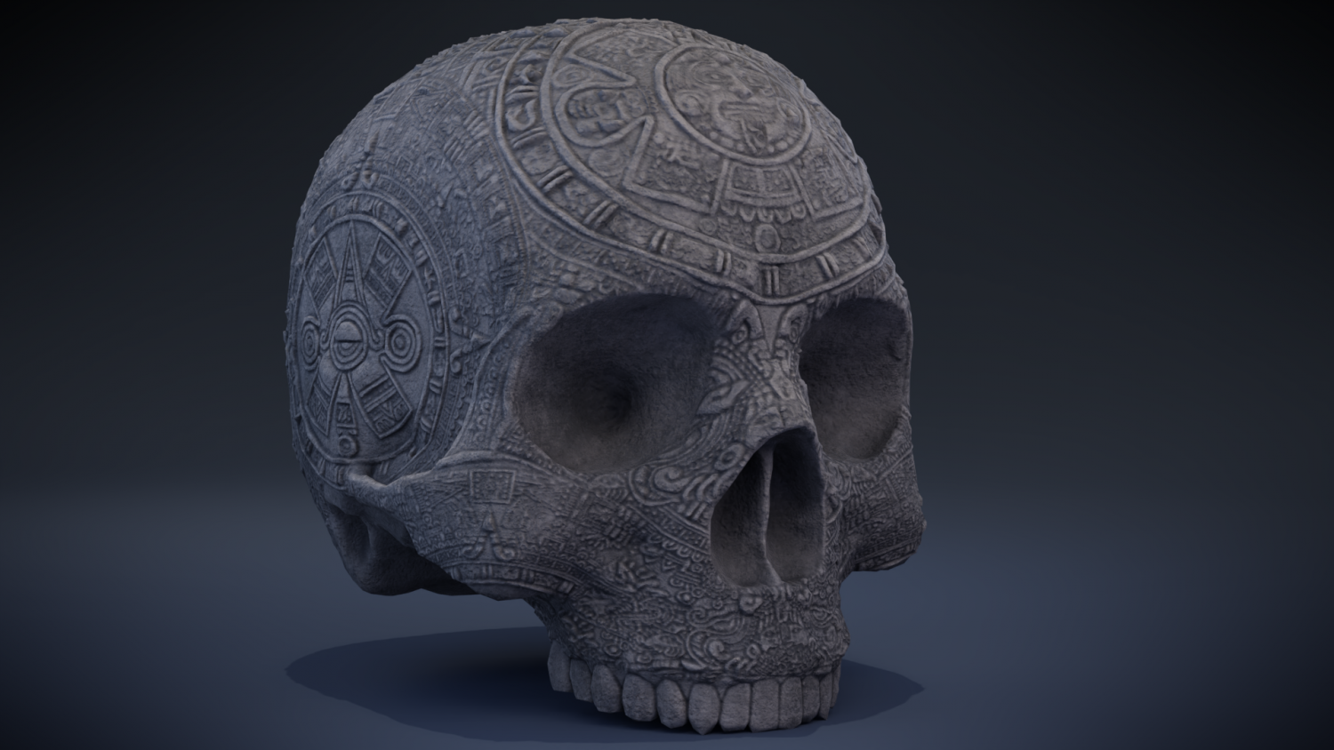 Skull 3d model