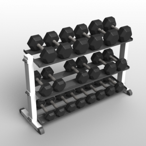 gym weight stand 3D Model .c4d .max .obj .3ds .fbx .stl .blend 