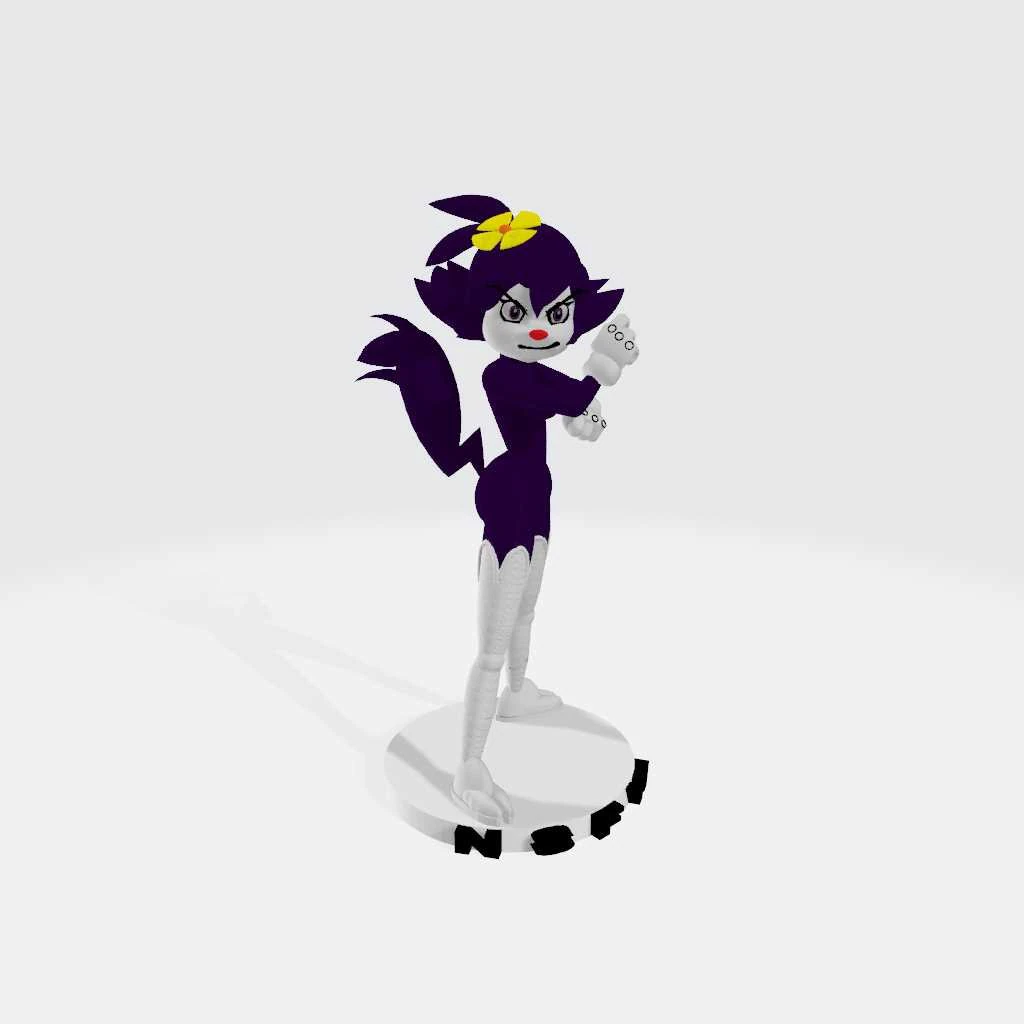 animaniacsdotanimestyleundressedstlrar 3D Print Model .c4d .max .obj .3ds .fbx .stl .blend 